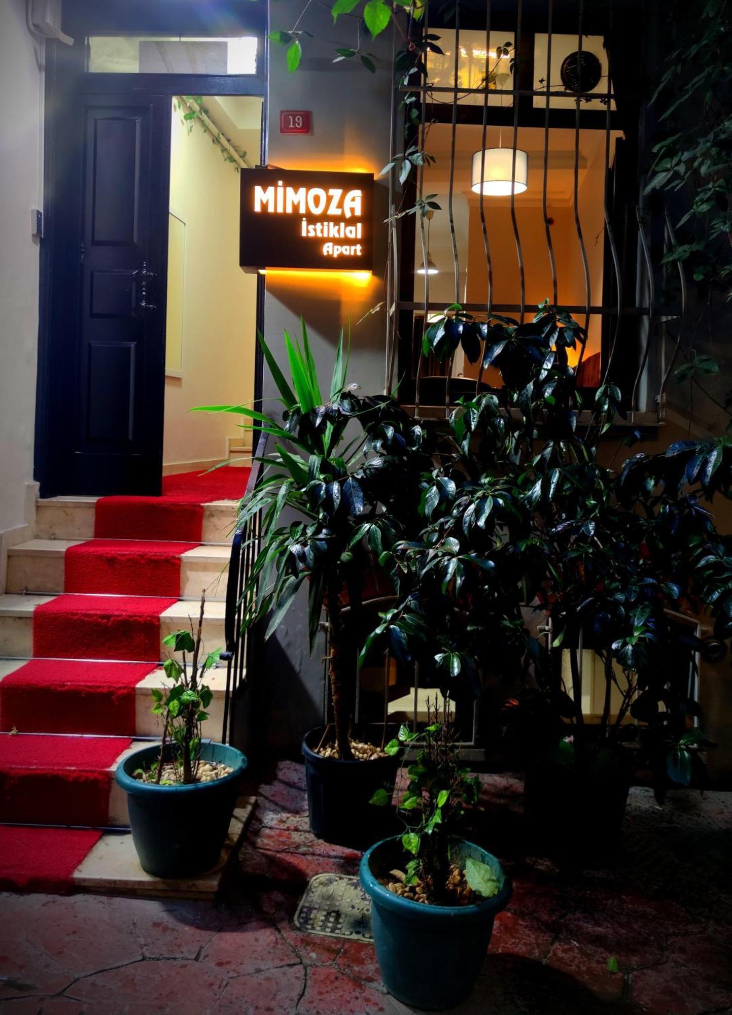 Mimoza Istiklal Apart Hotel Estambul Exterior foto